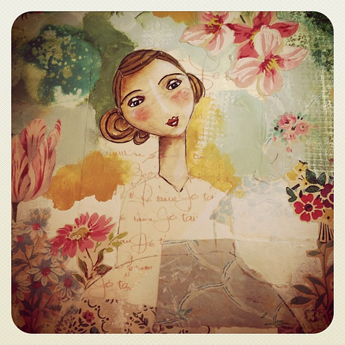 Work in progress in the studio today.