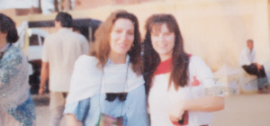 With another friend I met in India. We are still in touch. 
