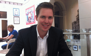Trav in Trades Hall 2014