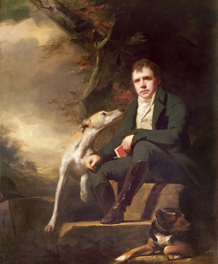 Henry Raeburn's portrait of Sir Walter Scott and his dogs