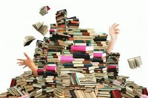 Buried in books