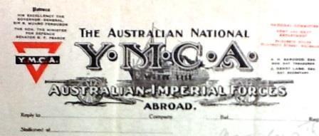 YMCA stationery
