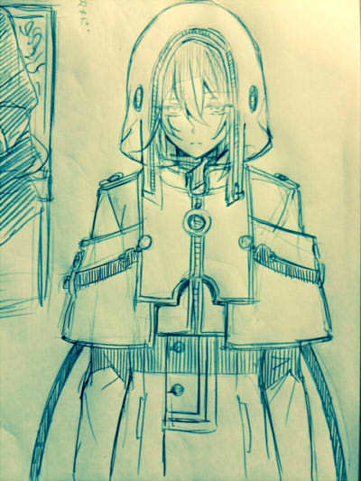 ファスナー描き込むの楽しかったなぁ・・・。