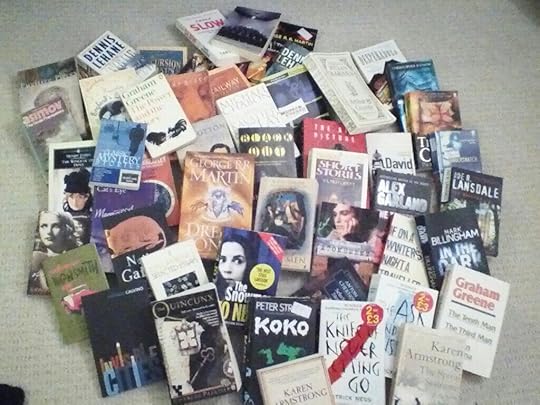 A big pile of books!