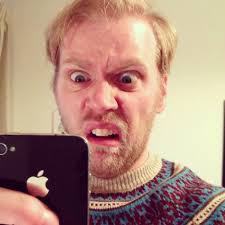 This is the proper face for when you come across some of the things that are online that shouldn't be. Trust me on this.