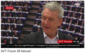 Se debatten i SVT Forum från 9:30 till 11:00