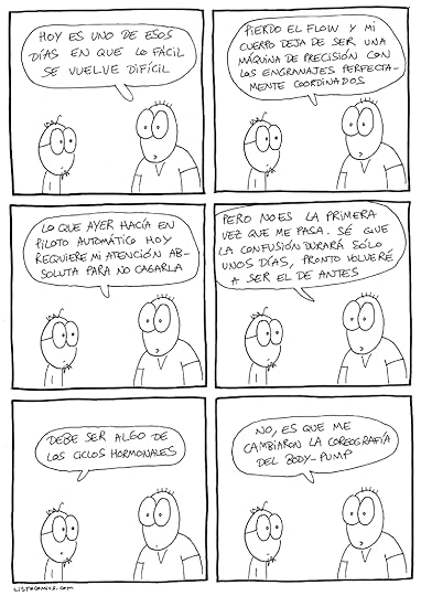 Cómic sobre aquellos días en que lo fácil se vuelve difícil.