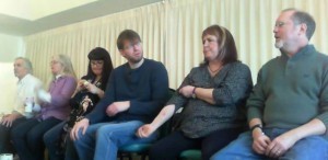 Dean (far left), Kris, Kerrie, John, Rebecca, & Kevin! Photo by Brenda Carre