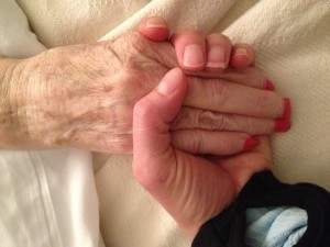 يد الجدة...ورد لا يذبل