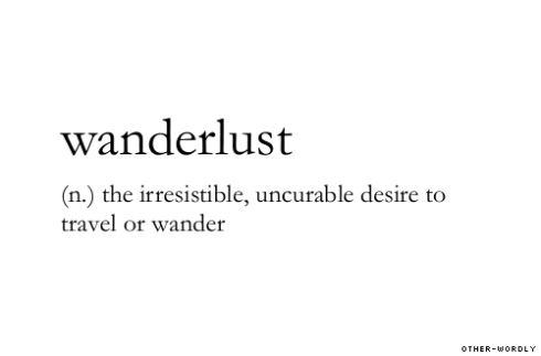 wanderlust