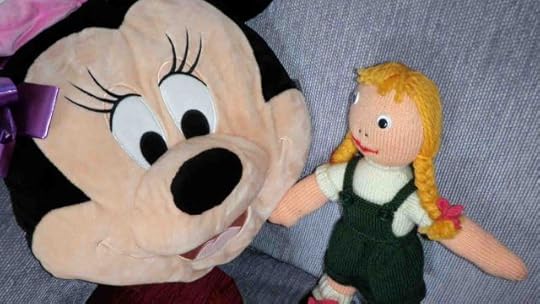 Minnie and doll