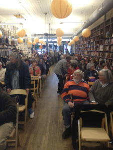 The crowd was so wonderful. 