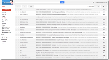 Google Mail All Mail view