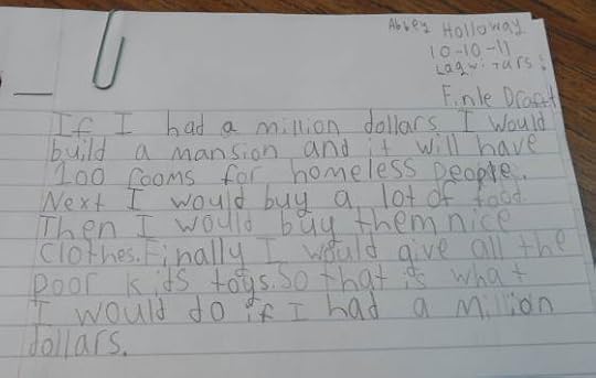 Dad Finds a Sweet Note in his Daughter's Folder at School