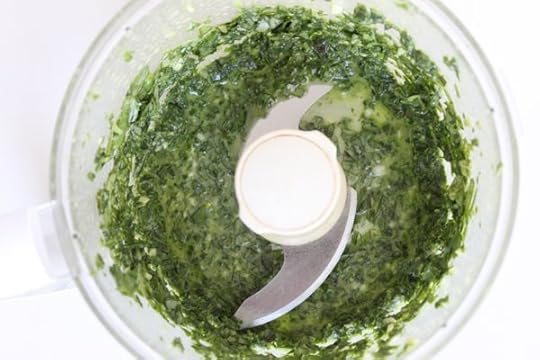 vinaigrette chopping