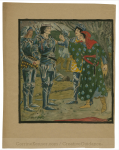 Smith, Pamela Colman, artist. A miscellaneous scene, possibly from King Henry V [graphic].
