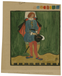 Smith, Pamela Colman, artist. [Prologue, Mr. Rollo Peters] [graphic] / P.C.S. [early 20th century?]