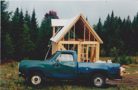 We bought this truck for $200 and hauled pretty much every piece of our house in it. I even shaved for our wedding in one of its side view mirrors