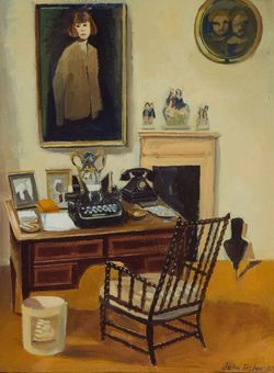 Daphne du Maurier's Desk by John Fisher