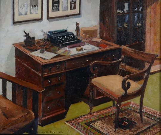 Arthur Ransome's Desk by John Fisher