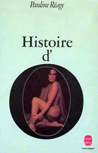 Cover of a French edition of Histoire d'O featuring Corinne Cléry