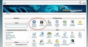 Tutorials and Getting Started Wizard.
