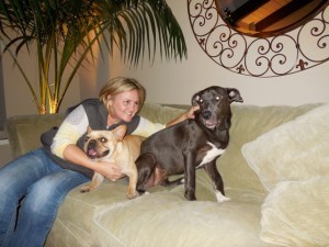 Cynthis Smith and dogs
