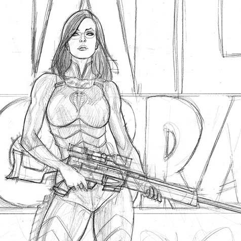 FRANK CHO: aroness commission, work in progress