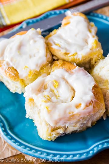 Fluffy and soft Lemon Sweet Rolls topped with Cream Cheese Frosting. You will fall in love with their sunshine-sweet flavor!