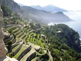 The Tramuntana mountains on Mallorca