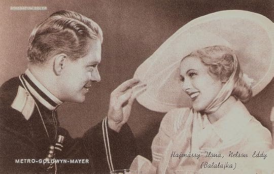Ilona Massey and Nelson Eddy in Balalaika