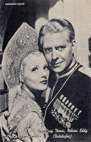 Ilona Massey and Nelson Eddy in Balalaika
