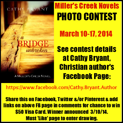 Millers Creek Novel Facebook Photo Contest