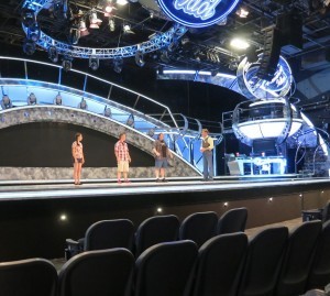 Pre-show blocking instruction from the stage manager. 