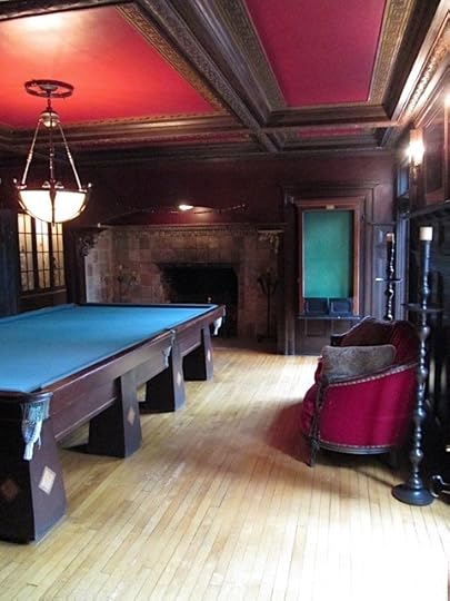 Grand Island Mansion Billiard Room