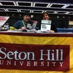 Peeler & Hinesly at SHU table