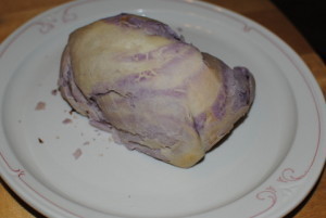 taro swirl bread
