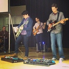 Pedal board boys @northstarfamily #dontgobe