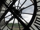 From inside D'Orsay clock