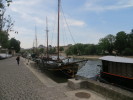 Boats, barges everywhere.