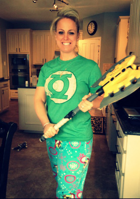 My brand. Spongebob, Green Lantern and NERF---oh, and I write books, too.