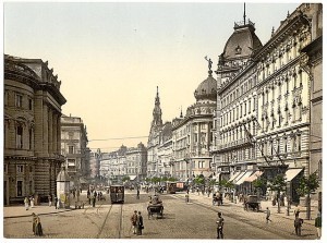 Ring Street, Budapest, Hungary. ca. 1890-1900. Prints and Photographs Division. 