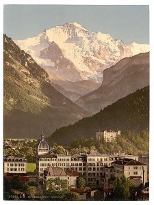 Interlaken, hotels, Bernese Oberland, Switzerland. ca. 1890-1900. Prints and Photographs Division. 