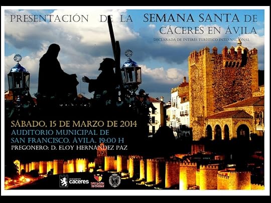 Presentación de la Semana Santa de Cáceres en Ávila 2014