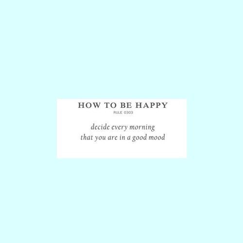 how-to-be-happy