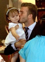 becks and daughter