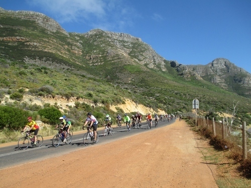 At one Reward Stop, my reward was a glimpse of yellow shirt in the distance. Could it be Mr. B?