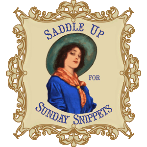 Saddle Up Sunday Snippets button