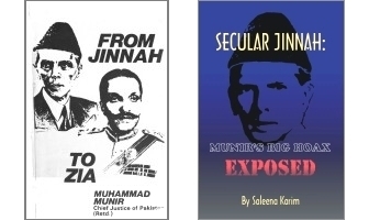 From Jinnah to Zia and Secular Jinnah covers