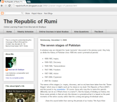 Seven Stages article at Republic of Rumi website